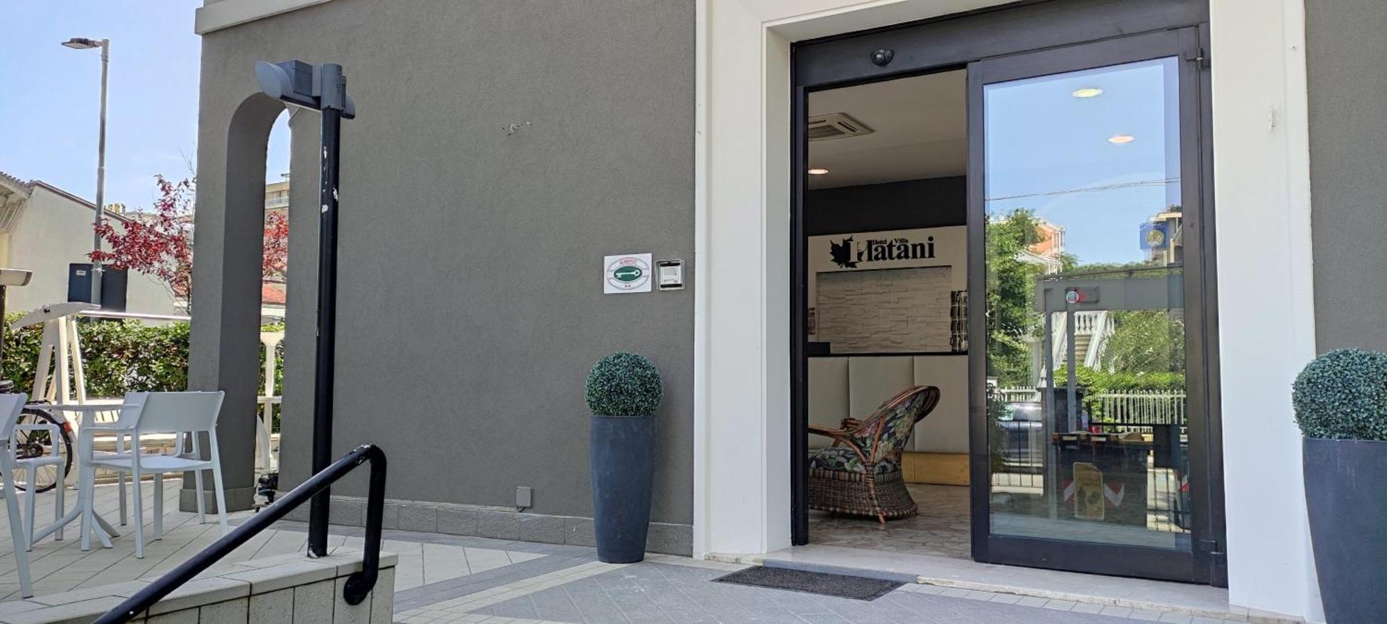 Hotel Villa Platani 里乔内 外观 照片