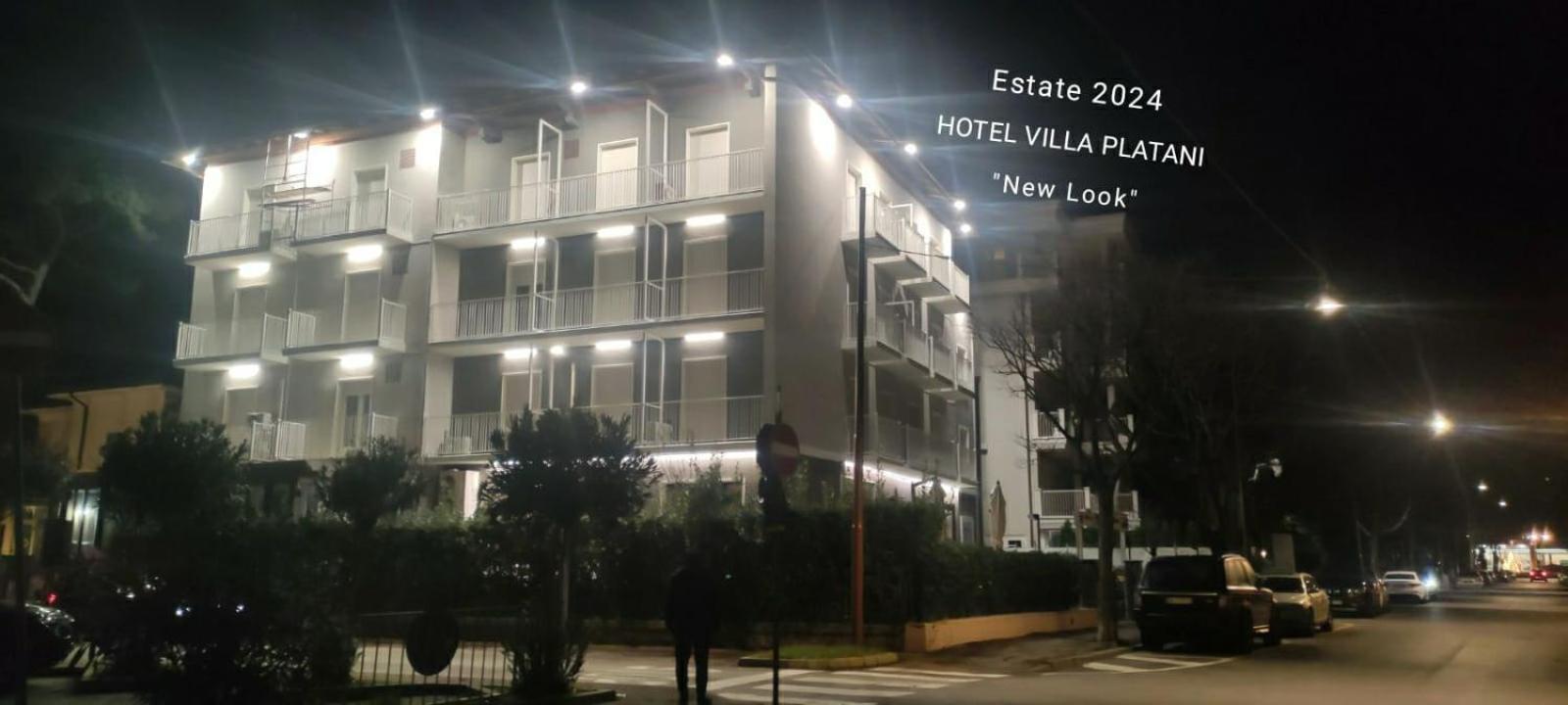 Hotel Villa Platani 里乔内 外观 照片